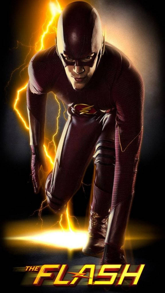 The Flash Iphone Gets Ready Background
