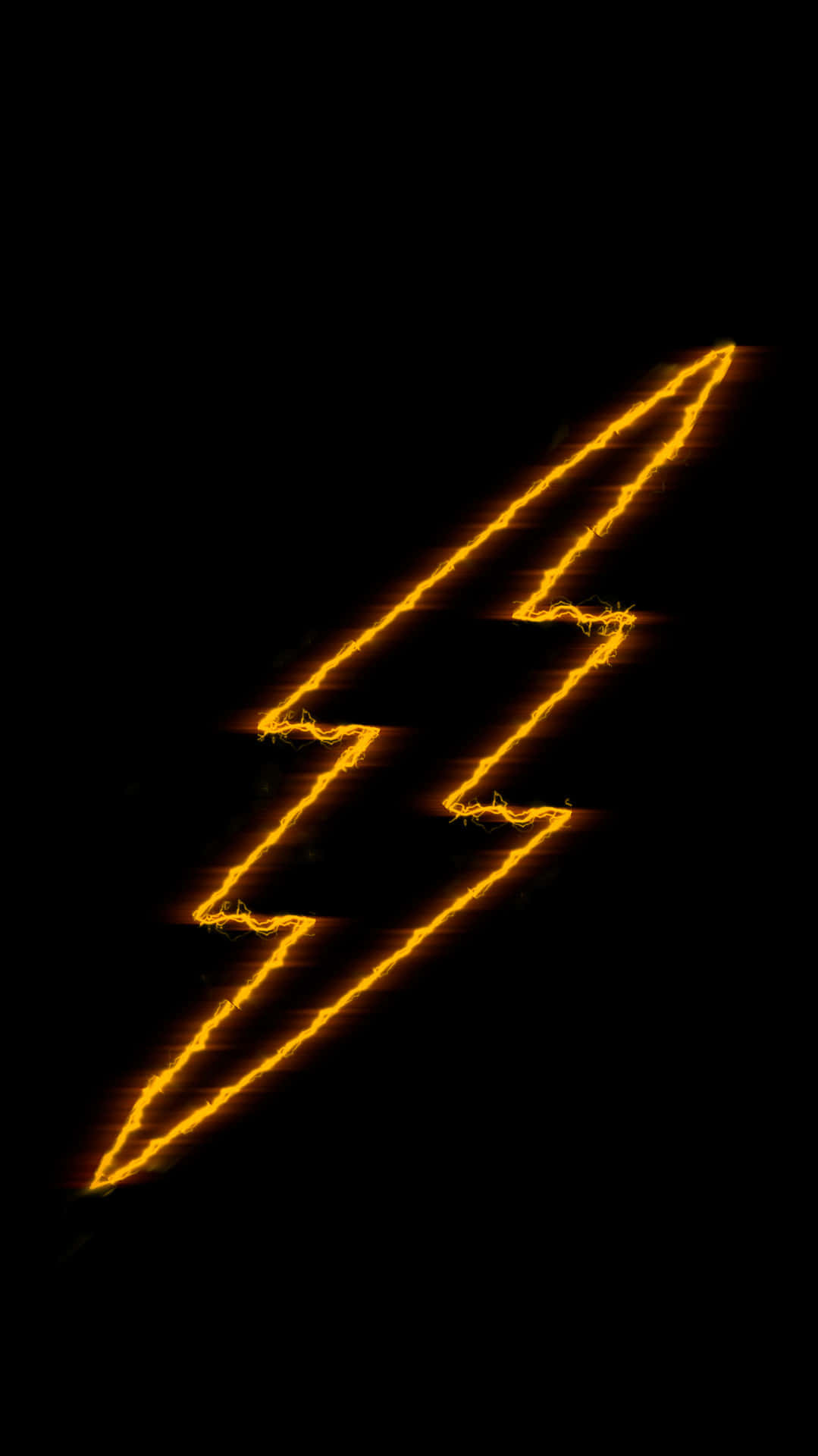 The Flash Logo Fire Effect