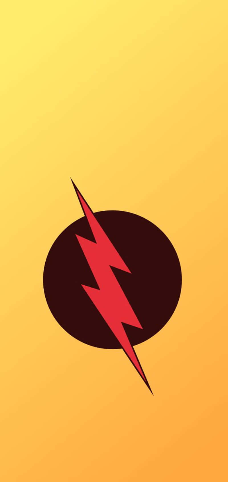 The Flash Logo Gradient Background Background