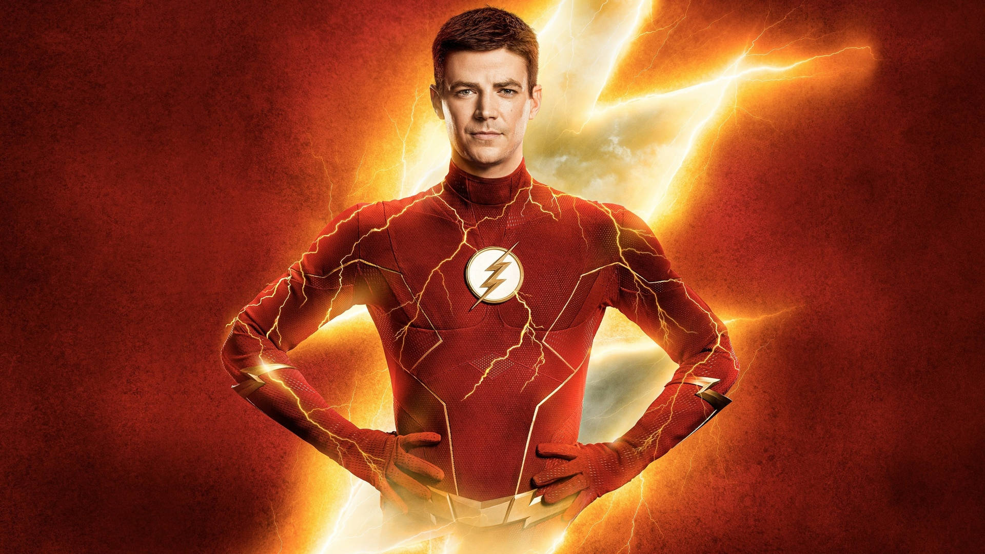 The Flash Movie Grant Gustin Television Poster Background