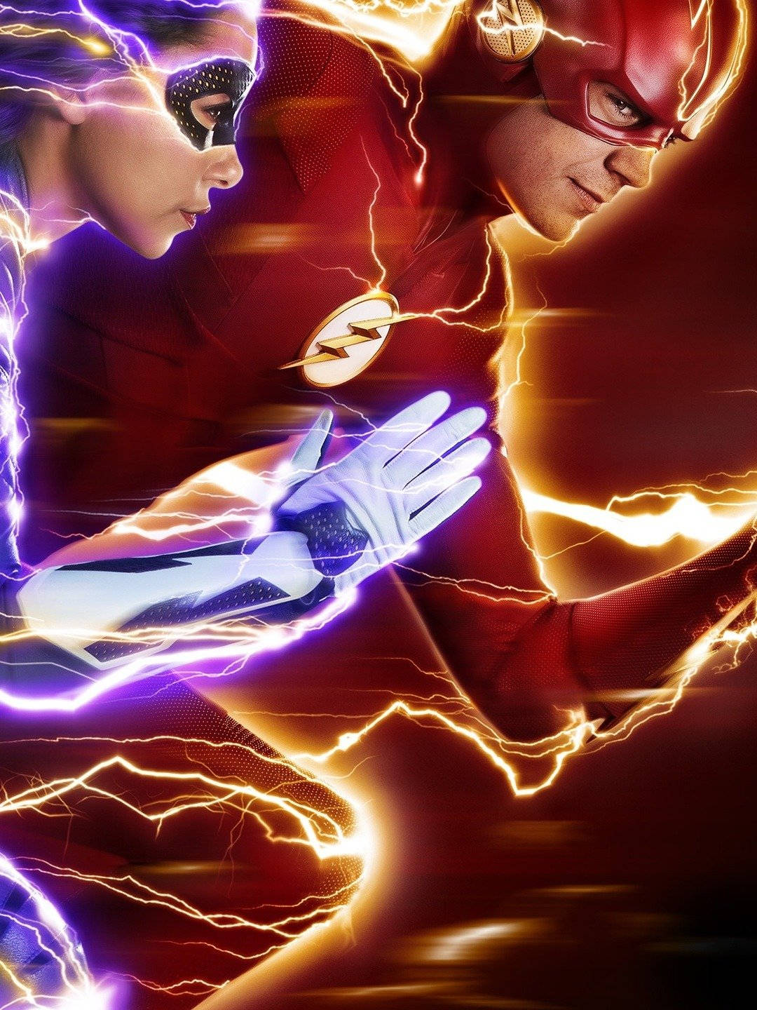 The Flash With Female Fast Runner