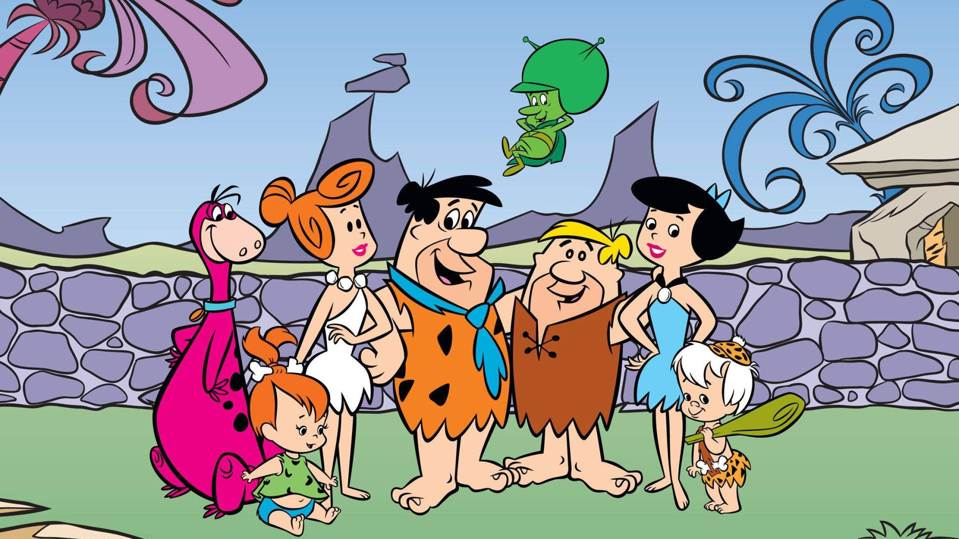 The Flintstones 90s Cartoon Cast Background