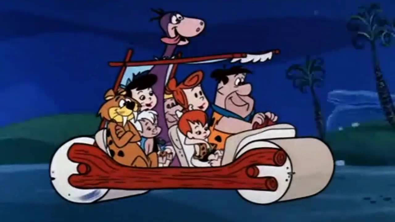 The Flintstones Night Car