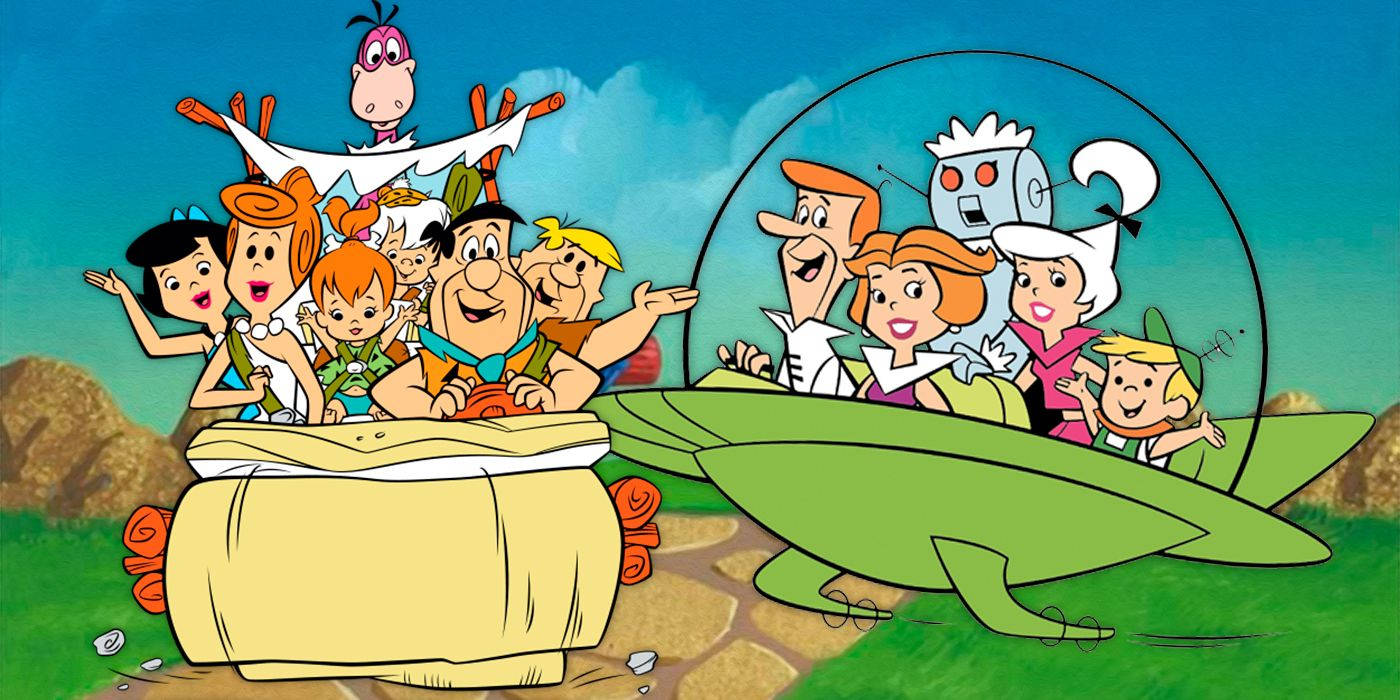 The Flintstones With The Jetsons Background