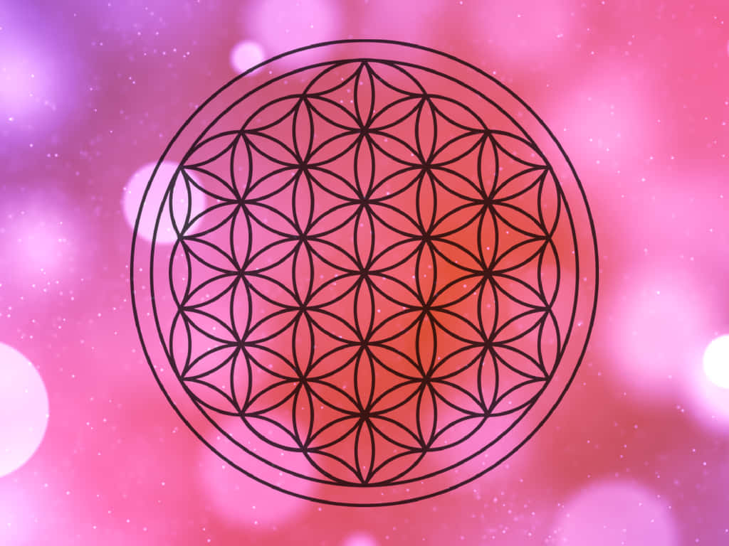 The Flower Of Life, Representing Universal Oneness Background