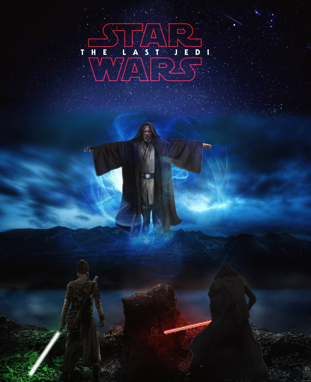 “the Force Awakens In The Last Jedi” Background