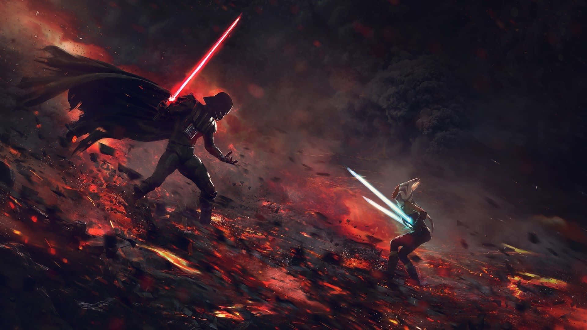 The Force Awakens In This Epic Star Wars Scene Background