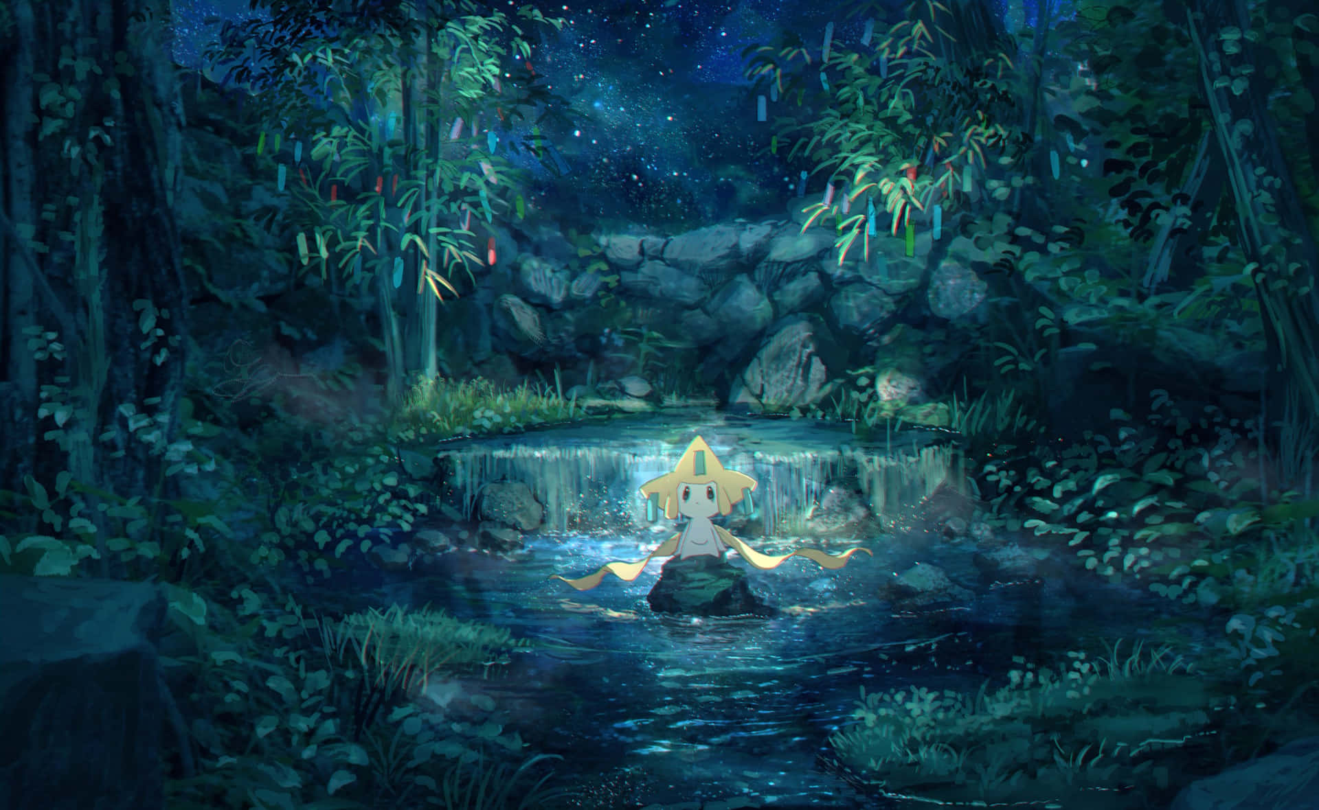 The Forest Nymph Jirachi Pokemon Aesthetic