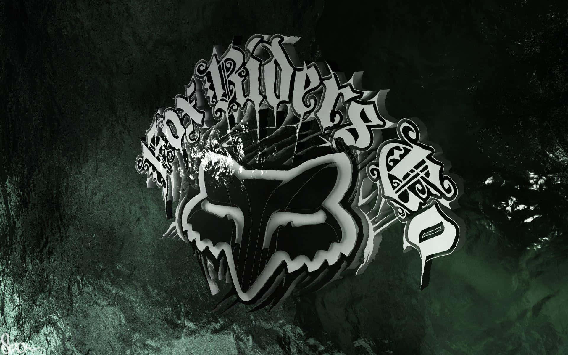 The Fox Logo On A Dark Background Background