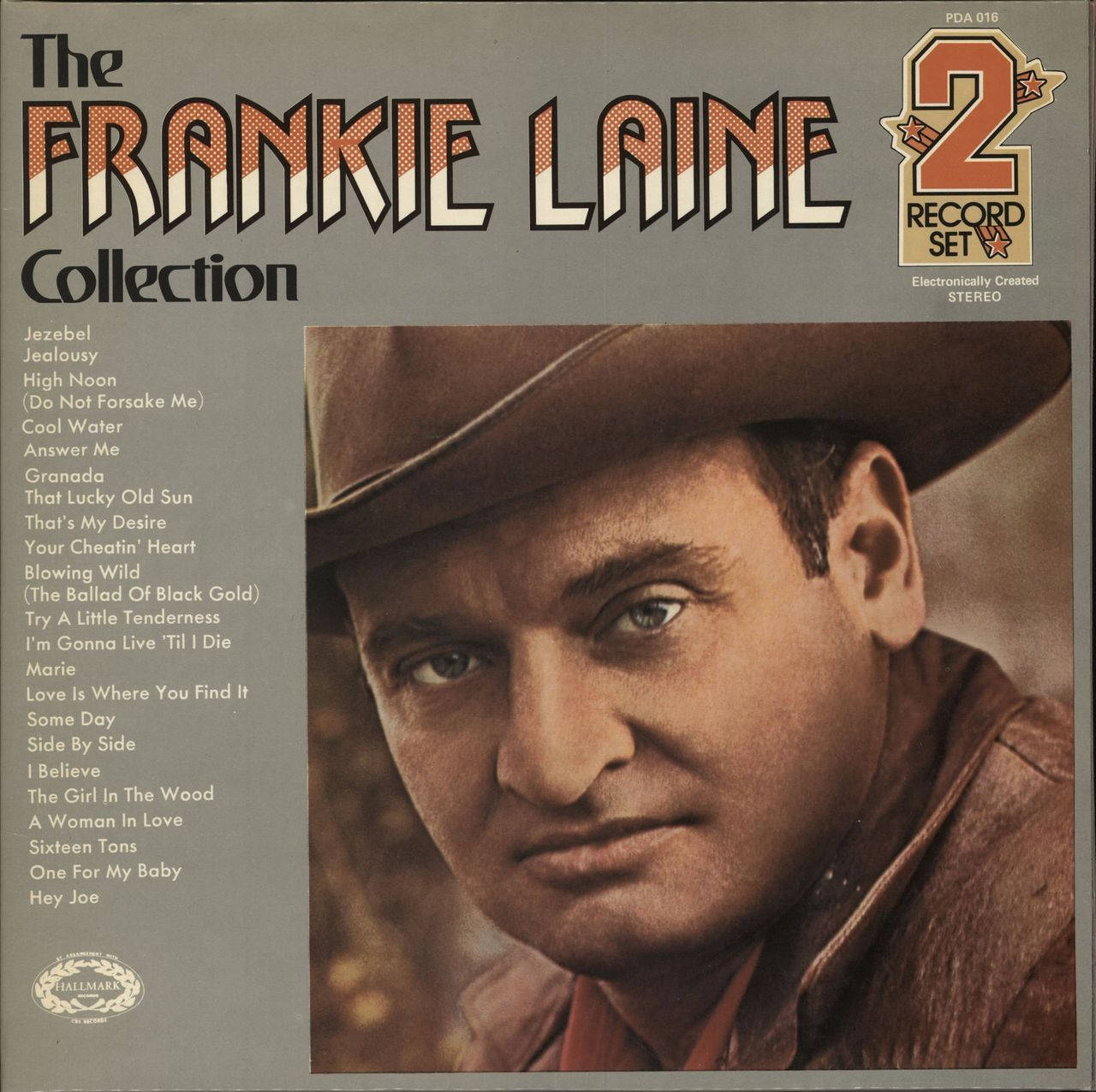 The Frankie Laine Collection Number 2 Record Set Album Cover Background