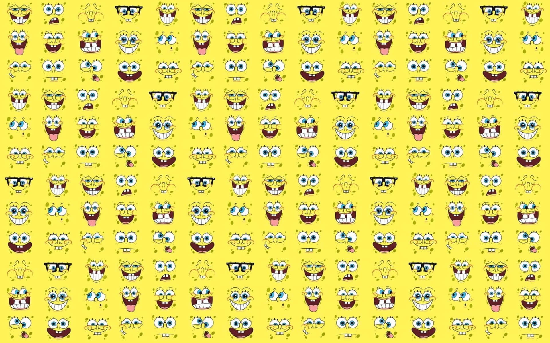 The Fun-loving Bikini Bottom Inhabitants Background