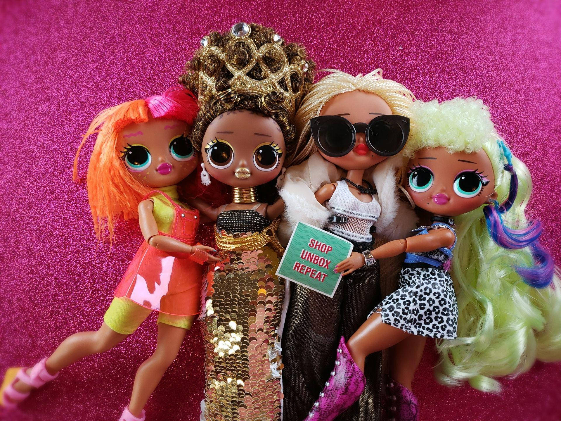 The Fun Never Ends With Lol Dolls! Background