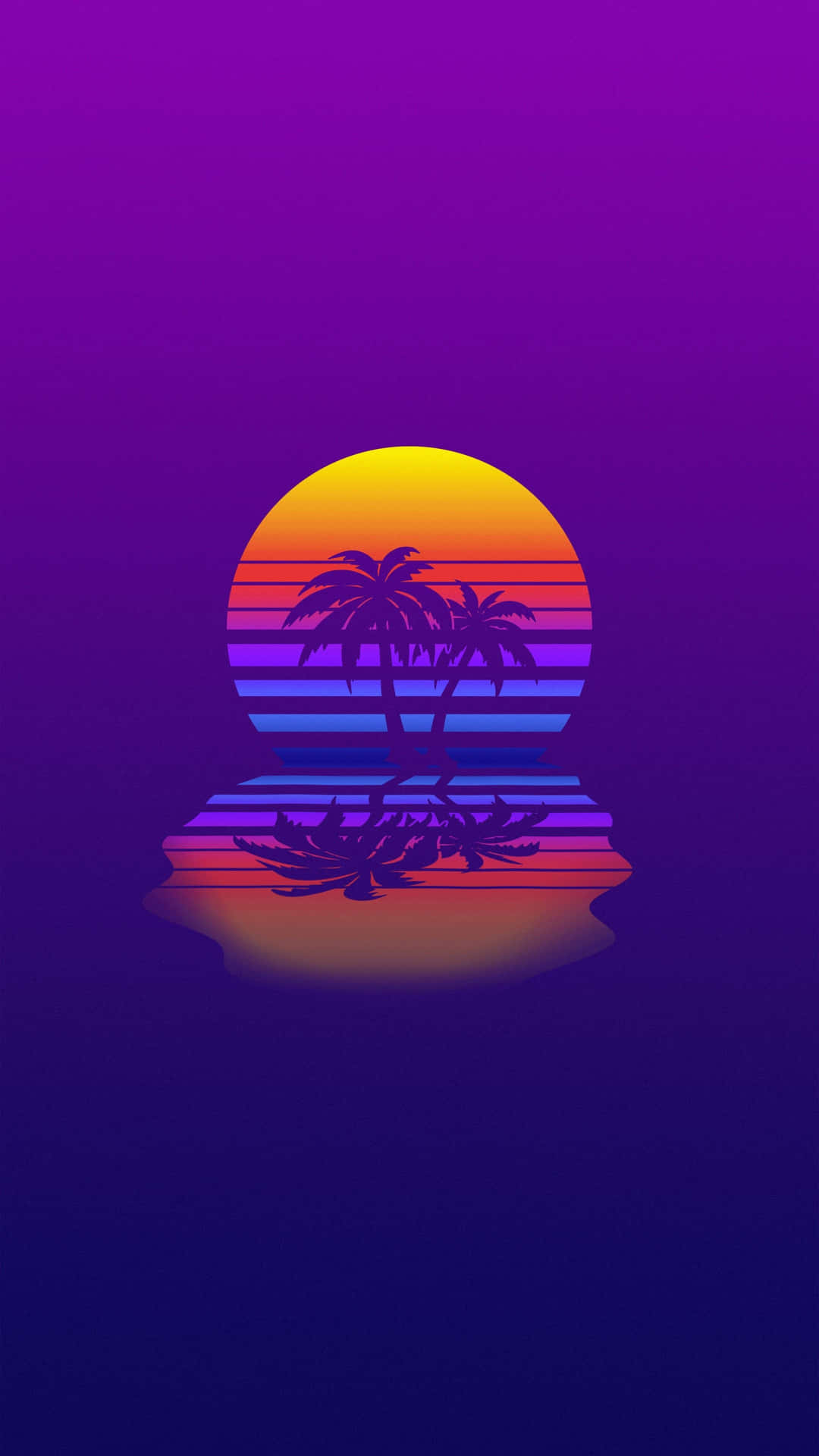 “the Future Is Here – Express Yourself With Vaporwave Iphone” Background