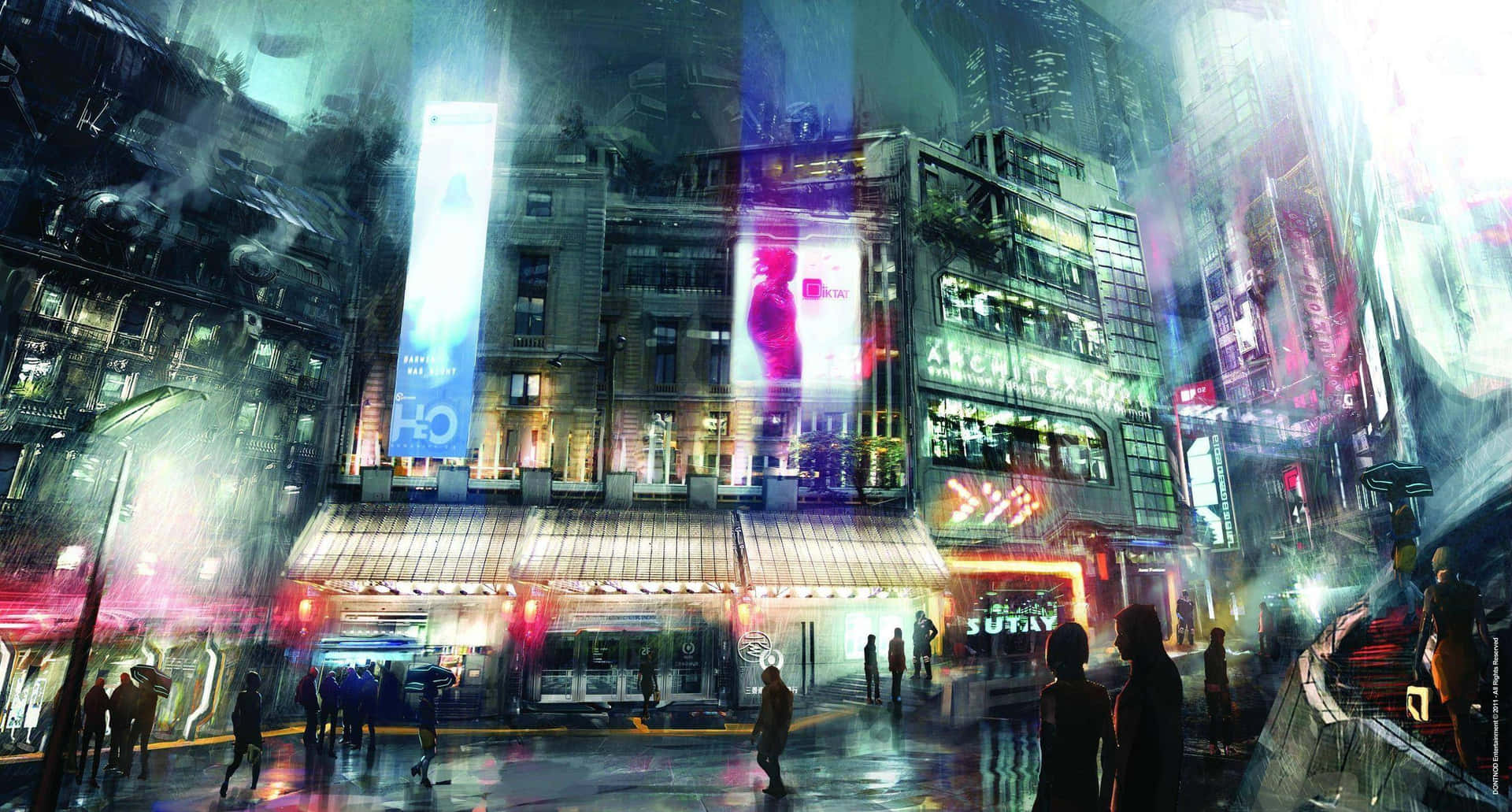 The Future Of Japan Is Here - Experience The Cyberpunk Vibes! Background