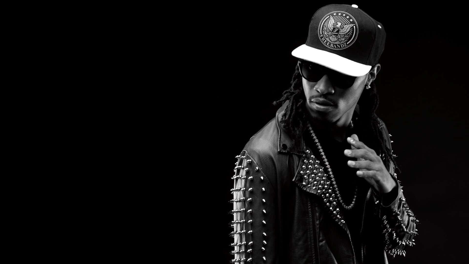 The Futuristic Rapper - An Artistic Pfp Background