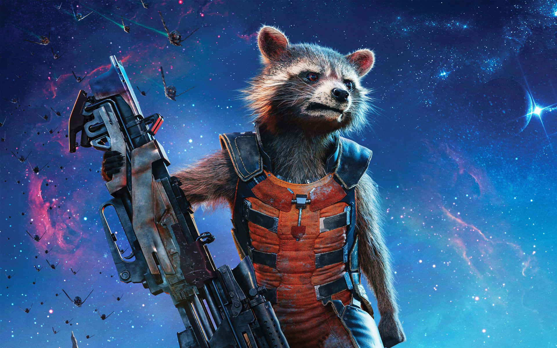 The Galaxy's Bravest Heroes Reunite In Guardians Of The Galaxy 2 Background