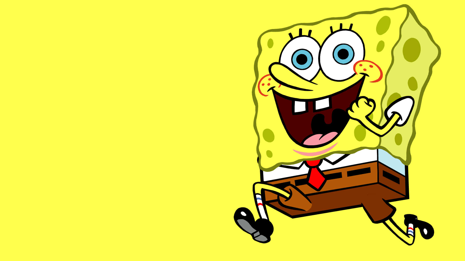 The Gang's All Here - Meet The Cast Of Spongebob And Friends Background
