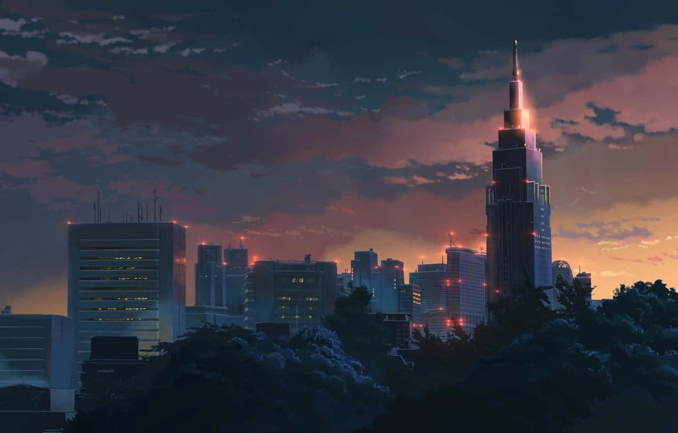 The Garden Of Words 2013 Film Anime Building Background