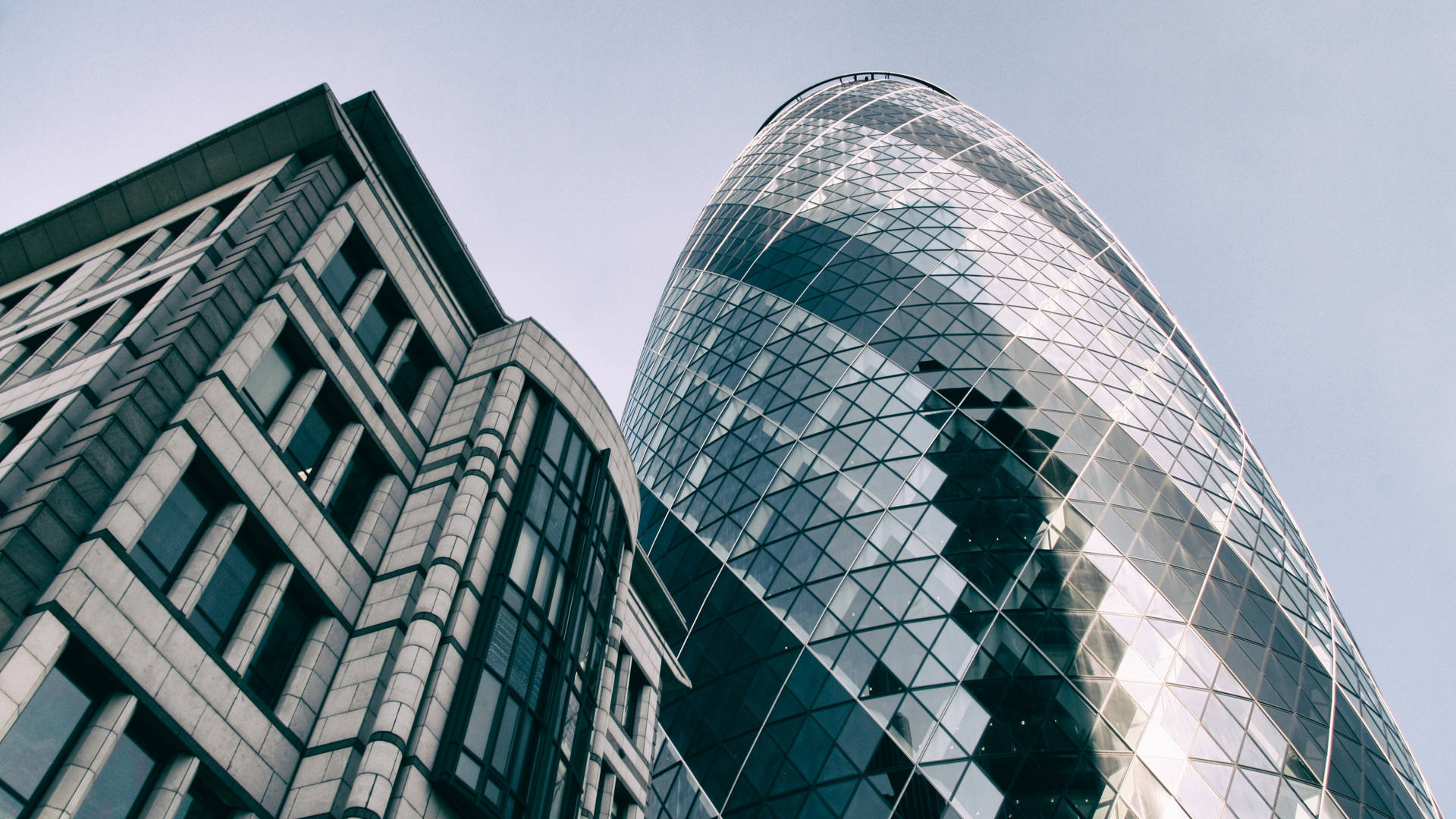 The Gherkin Modern Architecture Background