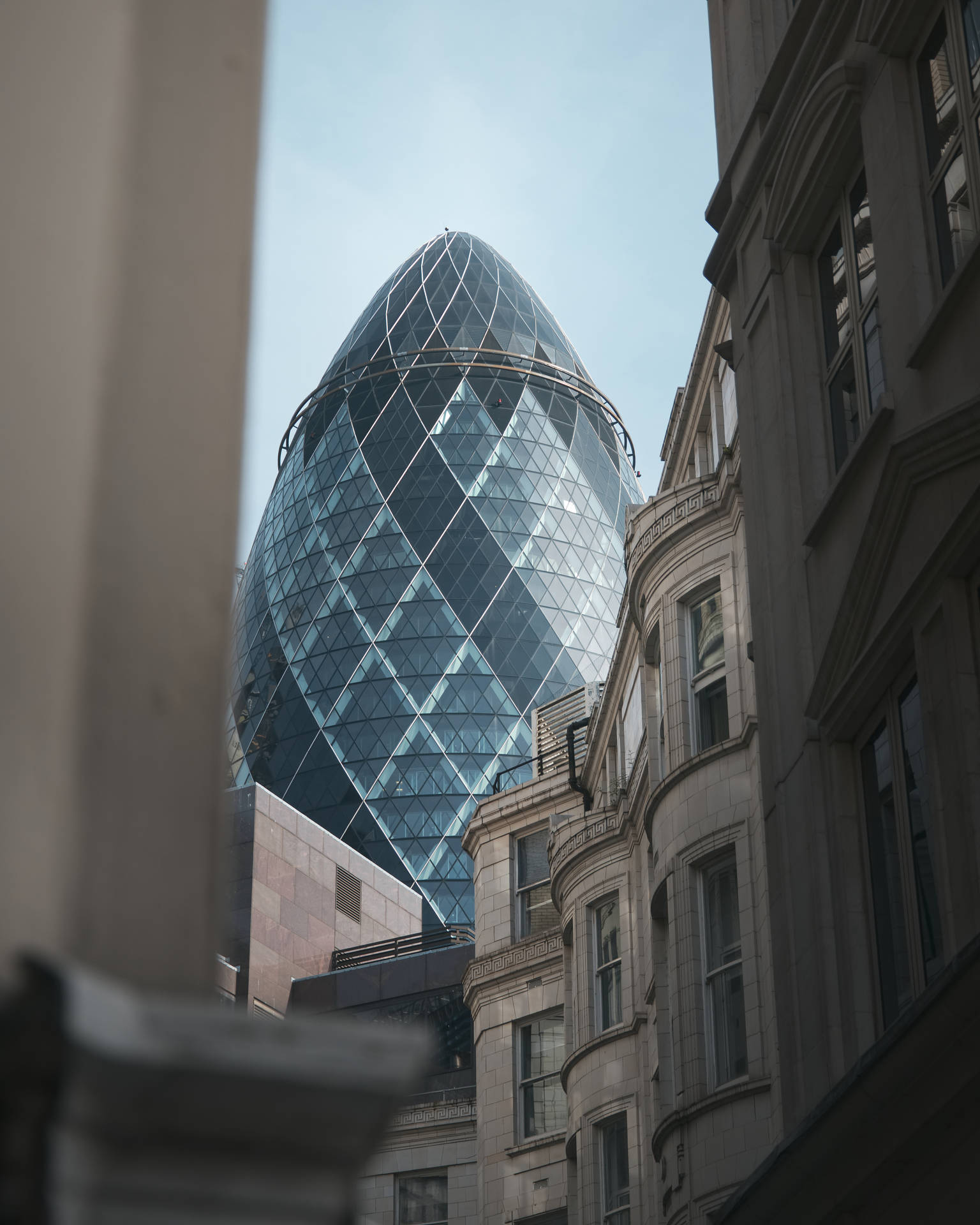 The Gherkin Portrait Photography Background