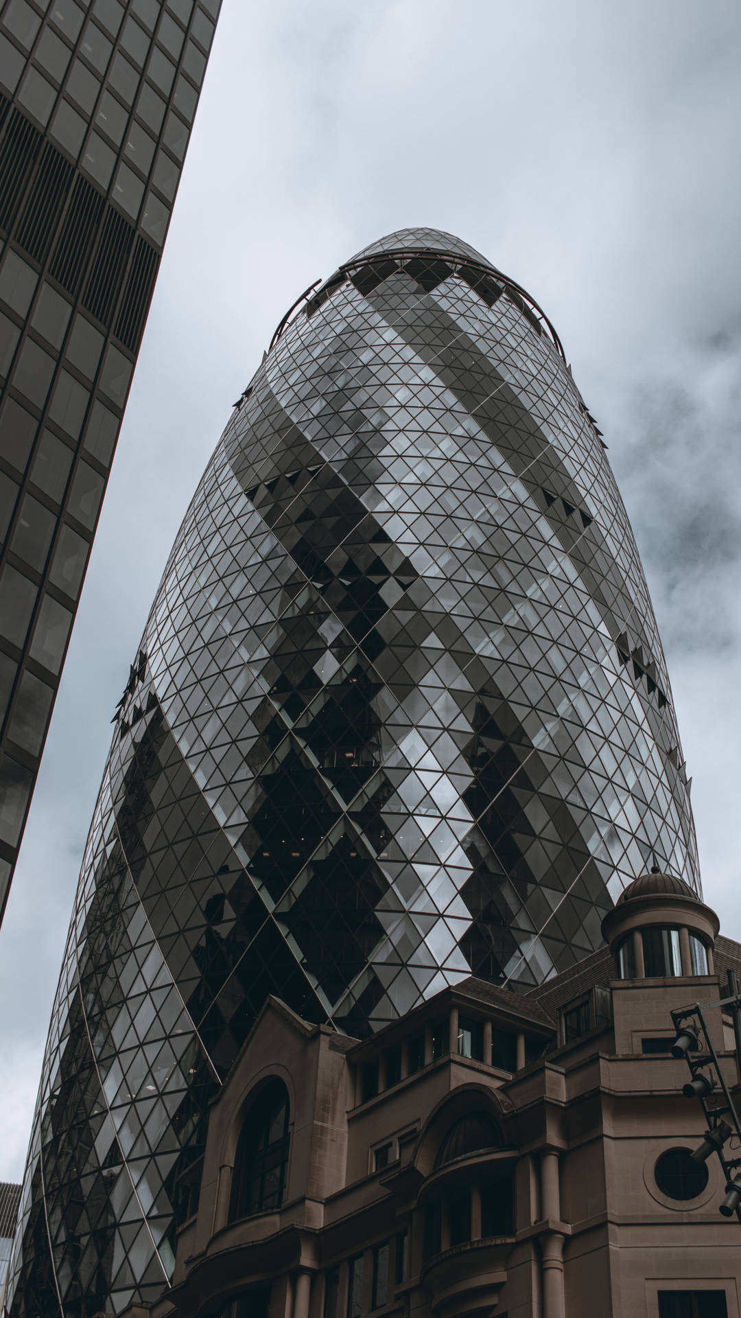 The Gherkin Street View Background