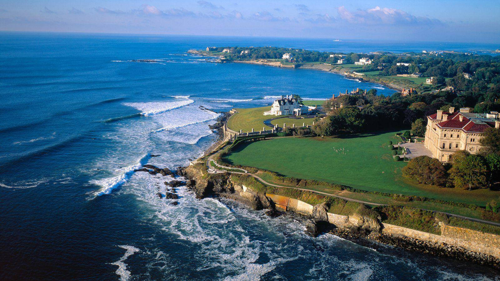 The Gilded Age Mansions In Rhode Island Background