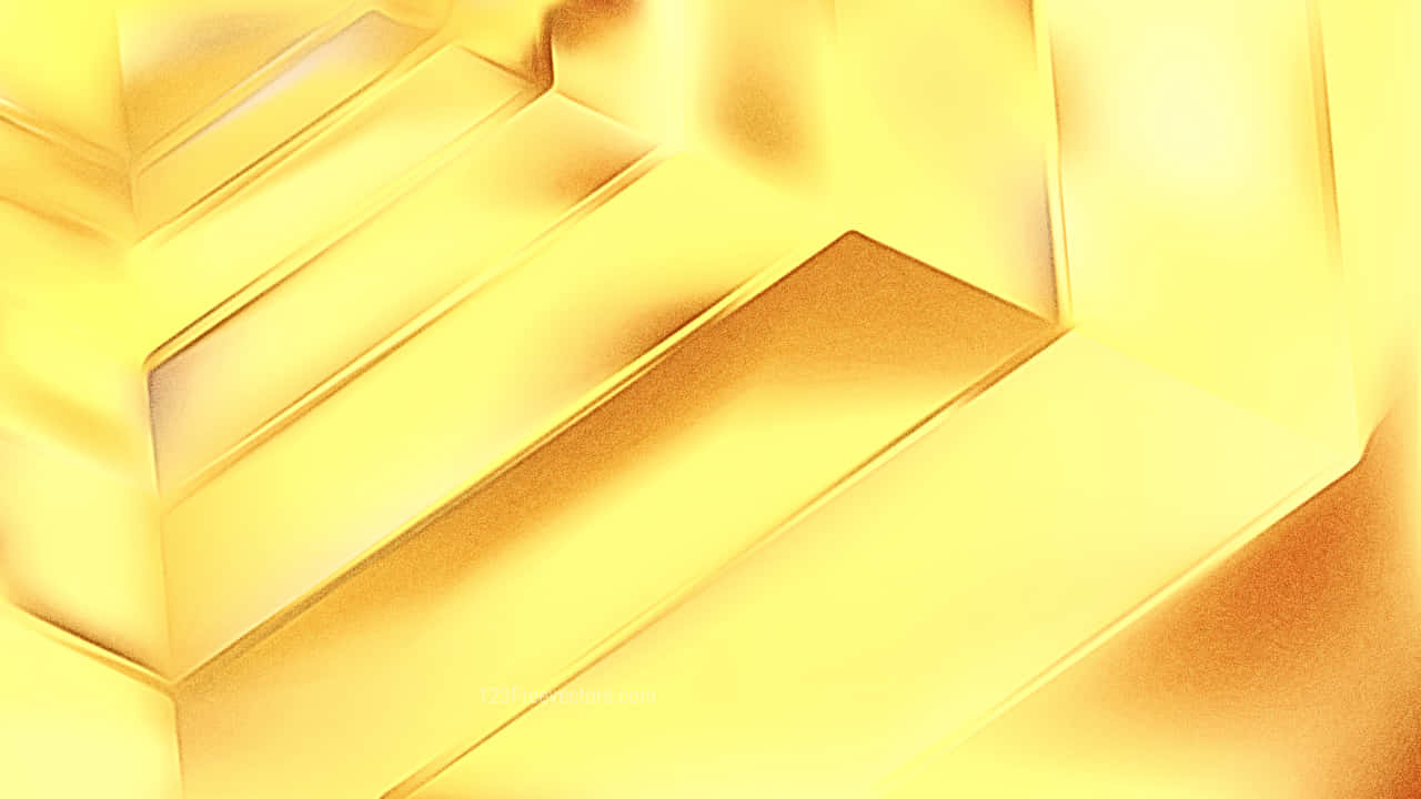 The Gleaming Finish Of Metallic Gold Shines Across This Image Background