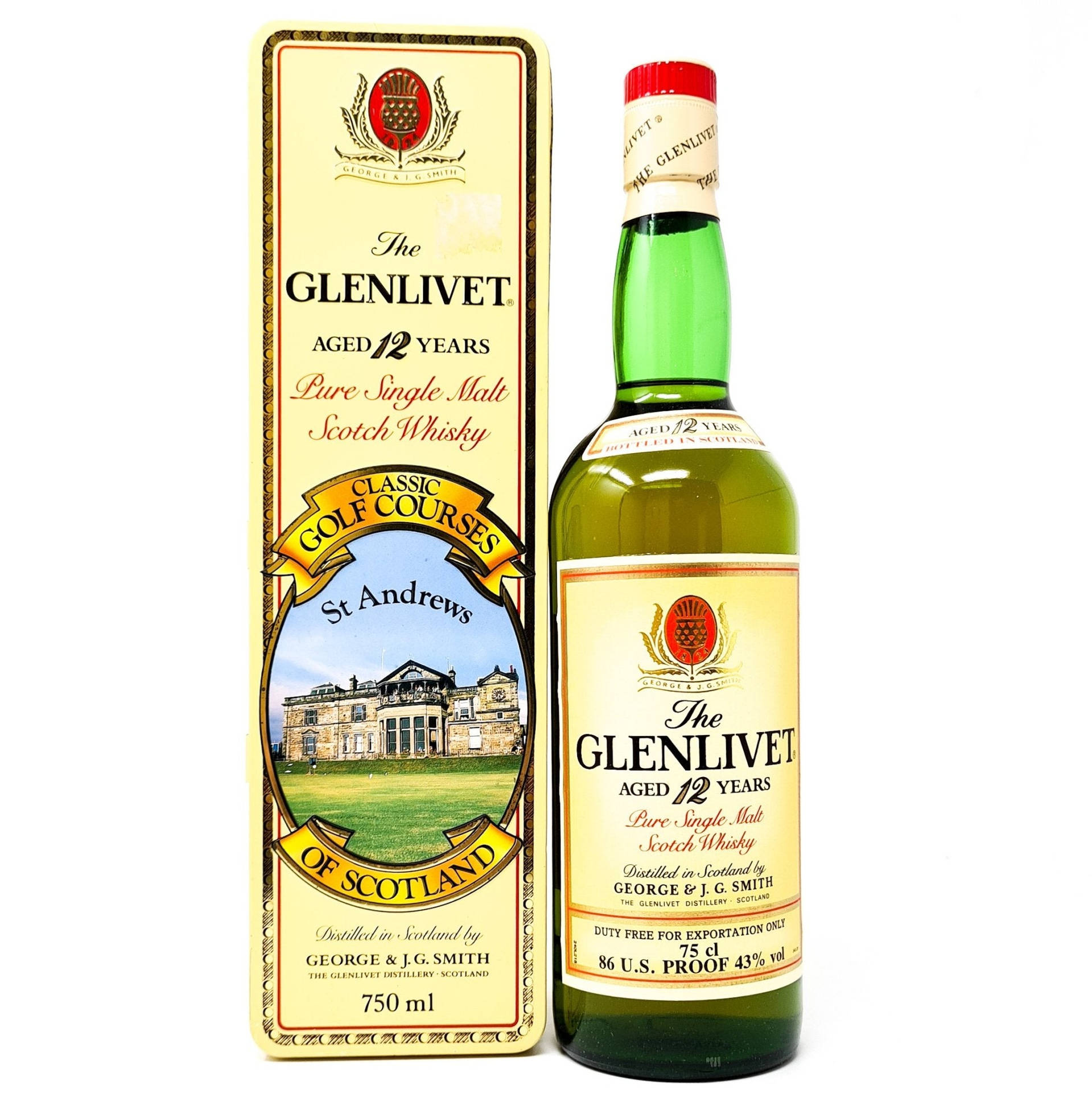 The Glenlivet 12 Years Old St. Andrews Background