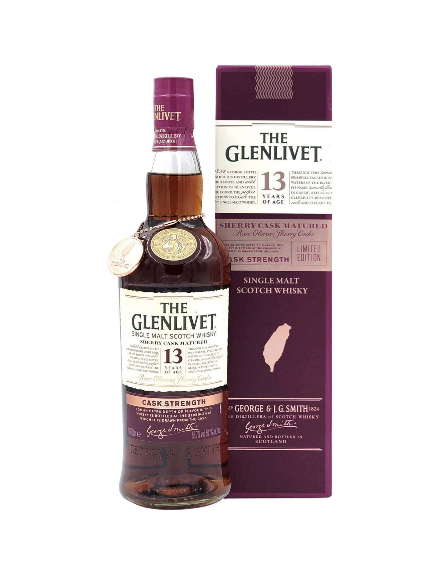 The Glenlivet 13 Year Sherry Cask - 70cl 40 Background