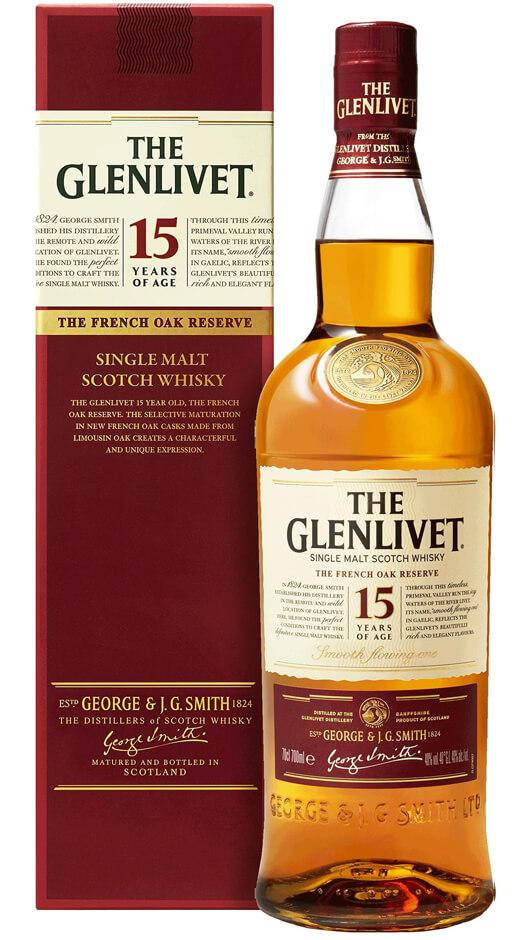 The Glenlivet 15yo Single Malt Whisky 70cl Background