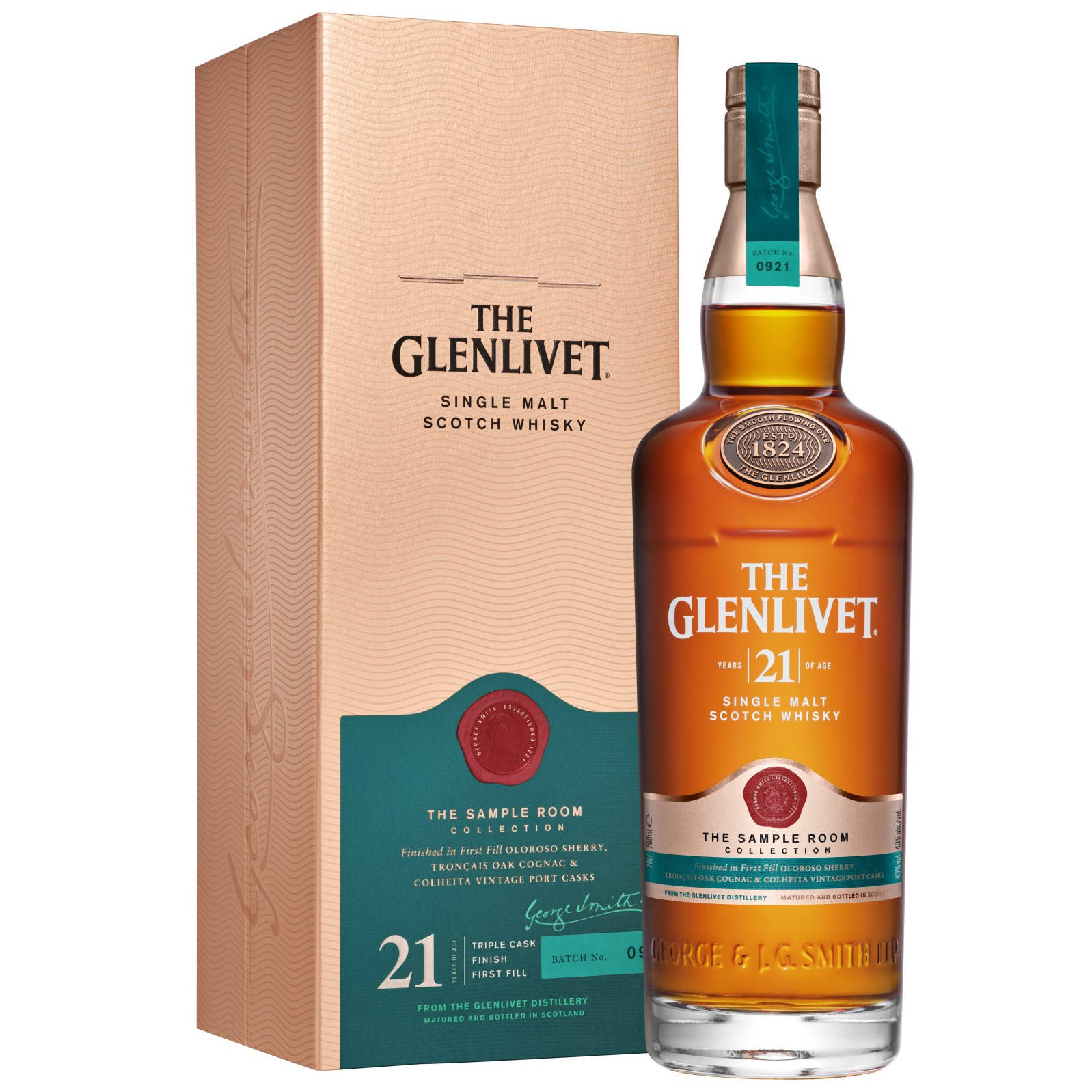 The Glenlivet 21 Single Malt Scotch Whisky Background