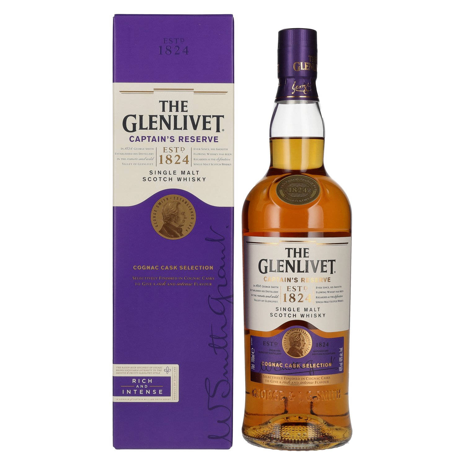 The Glenlivet Captain's Reserve 700ml Background