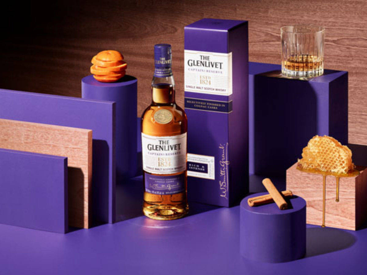 The Glenlivet Captain's Reserve Poster Background