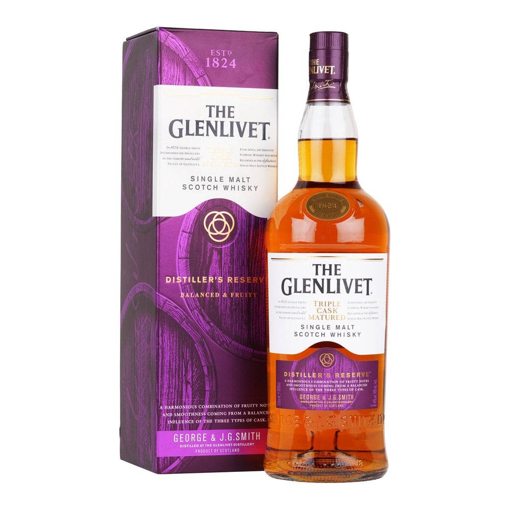 The Glenlivet Master Distiller's Reserve Single Malt Whisky Background