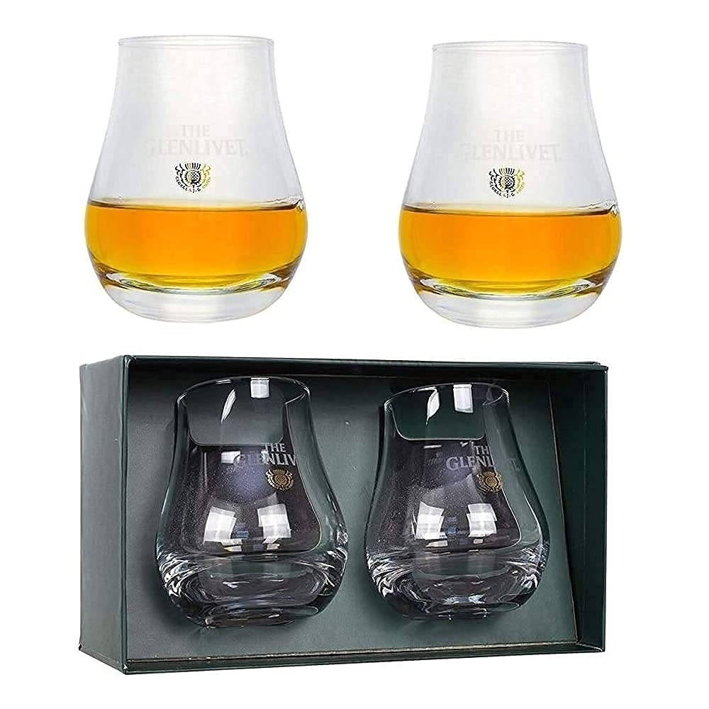 The Glenlivet Scotch Whiskey Glass Background