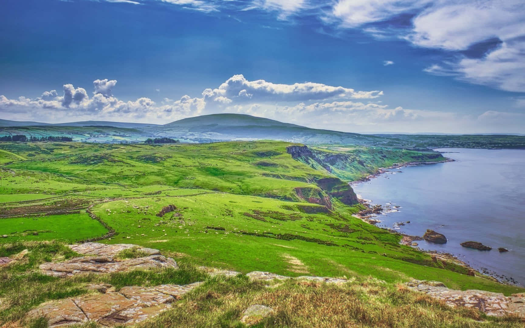 The Glens Of Antrim Northern Ireland Background