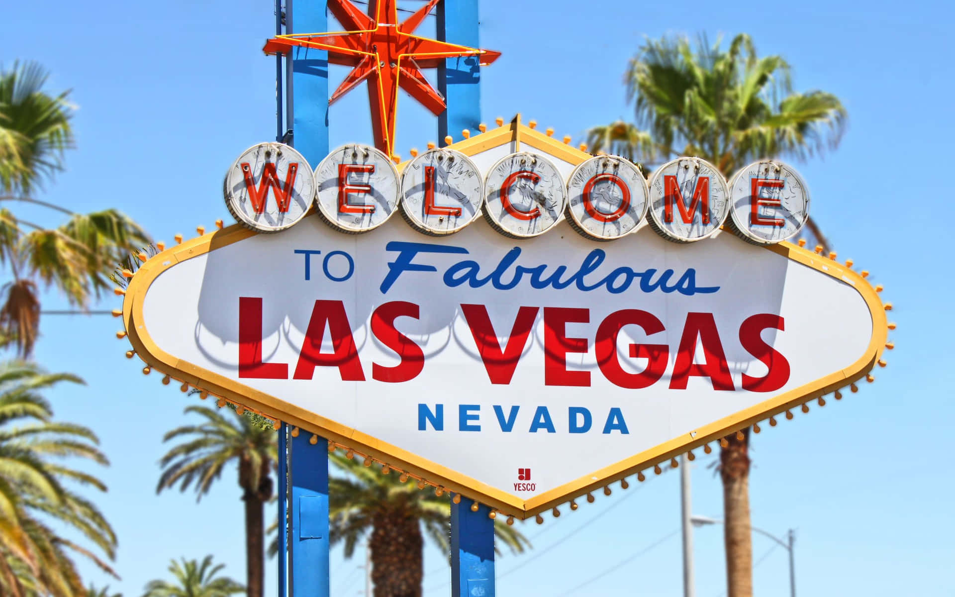 The Glitz And Glam Of Las Vegas Is Alive And Well. Background