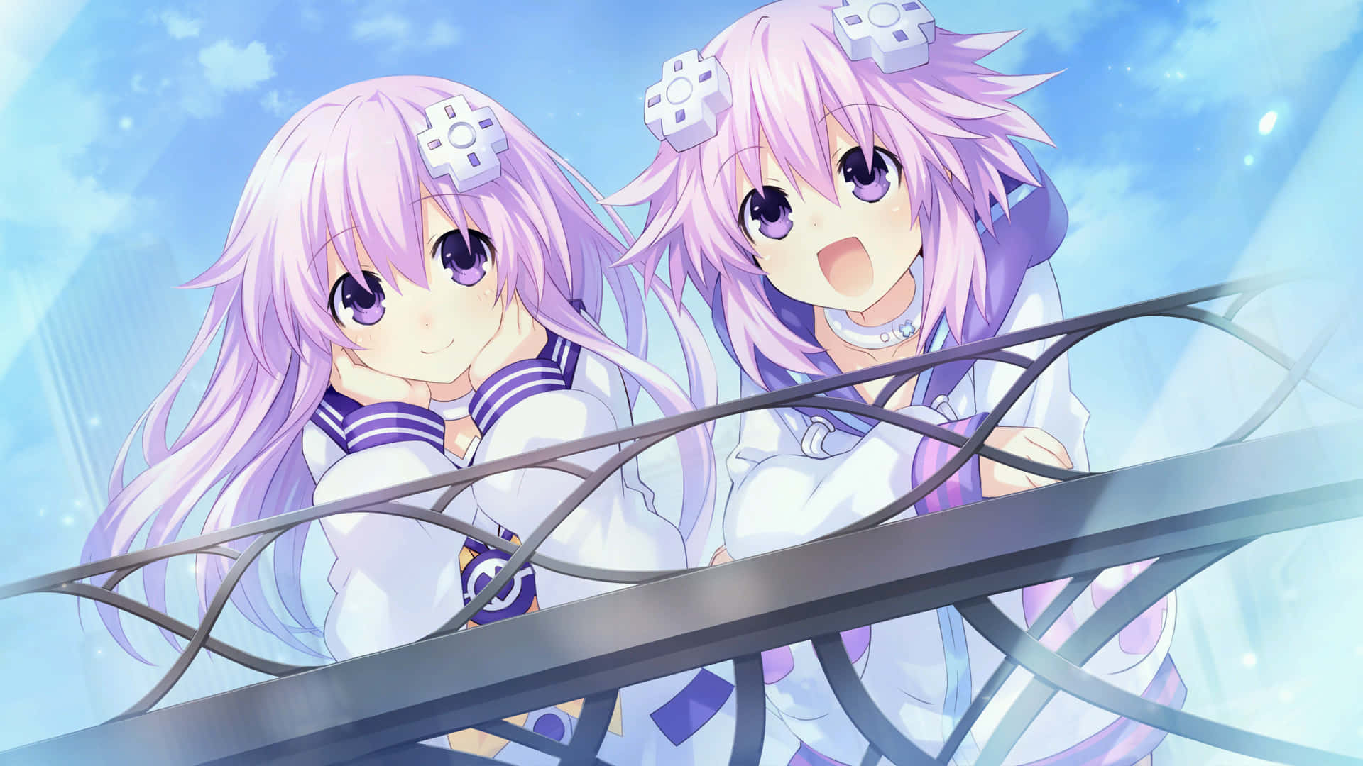 The Goddesses Of Hyperdimension Neptunia Background