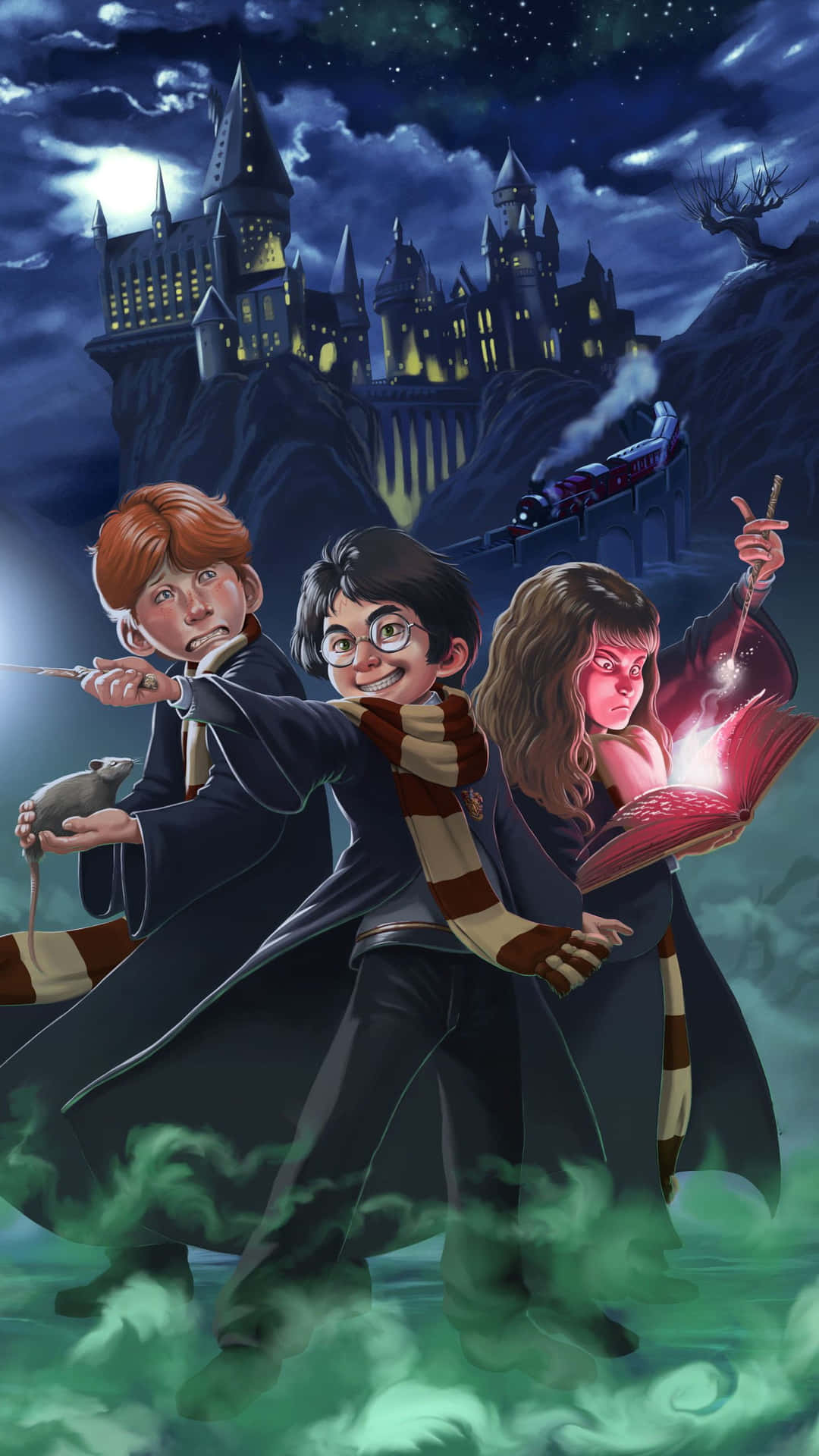 The Golden Trio - Harry, Ron, And Hermione