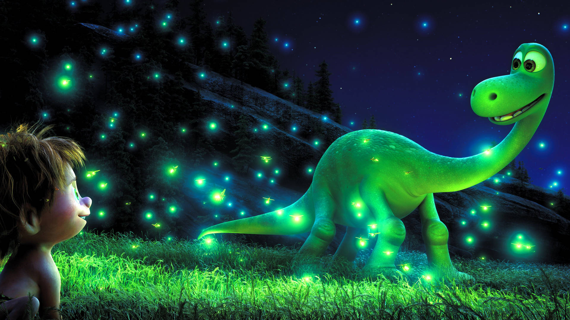 The Good Dinosaur Firefly Scene