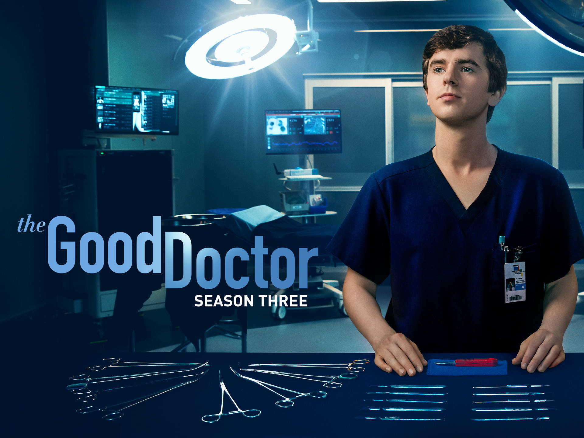 The Good Doctor Freddie Highmore Cover Background
