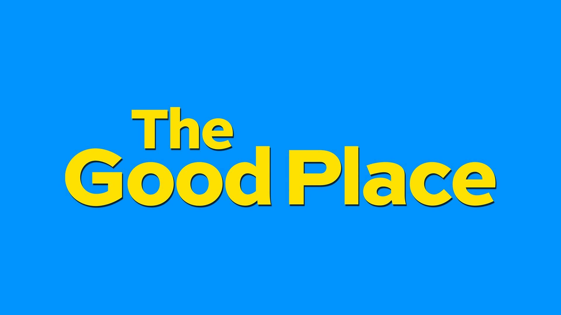 The Good Place Lettering Background