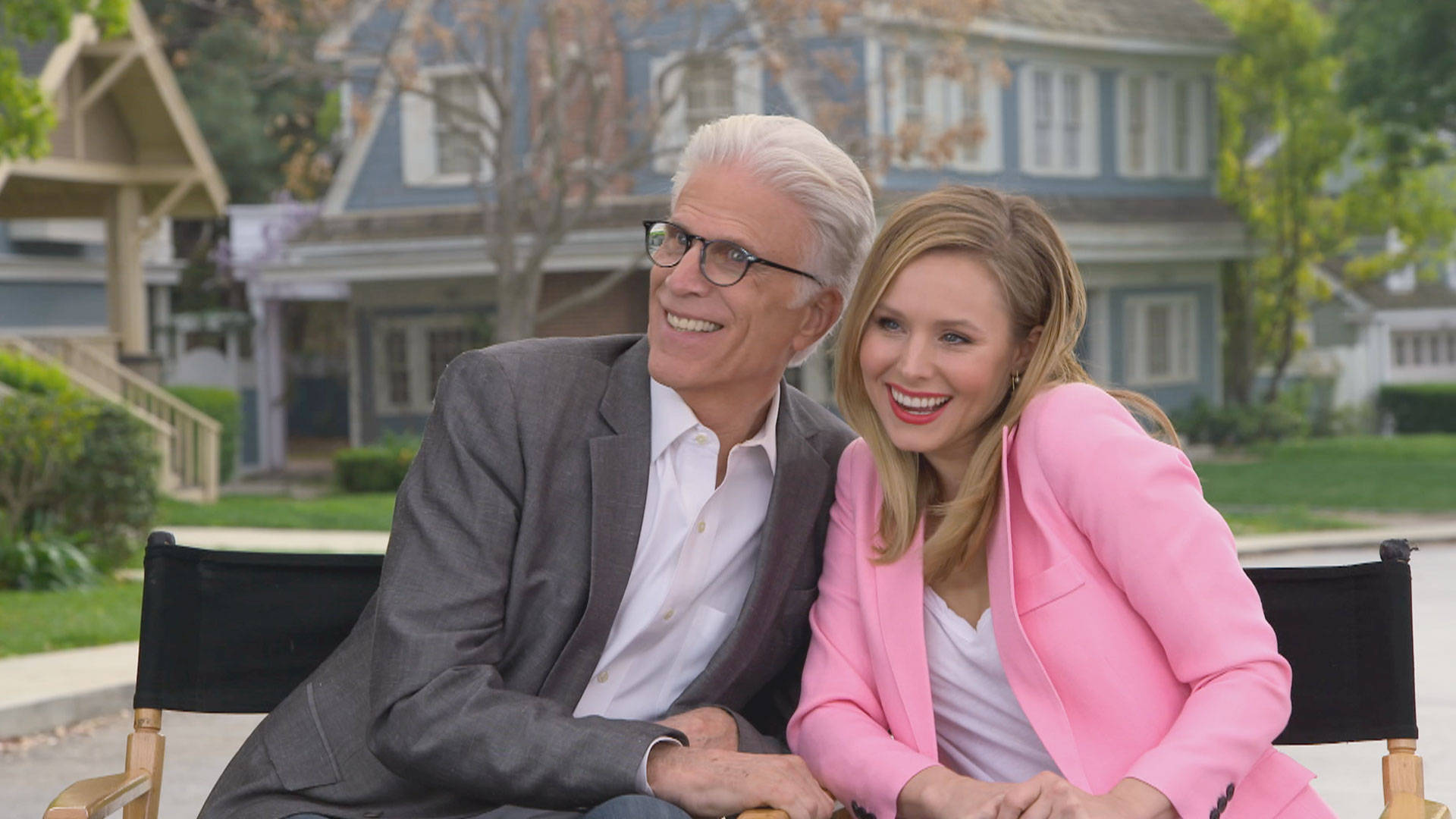 The Good Place Michel And Eleanor Picture-taking Background