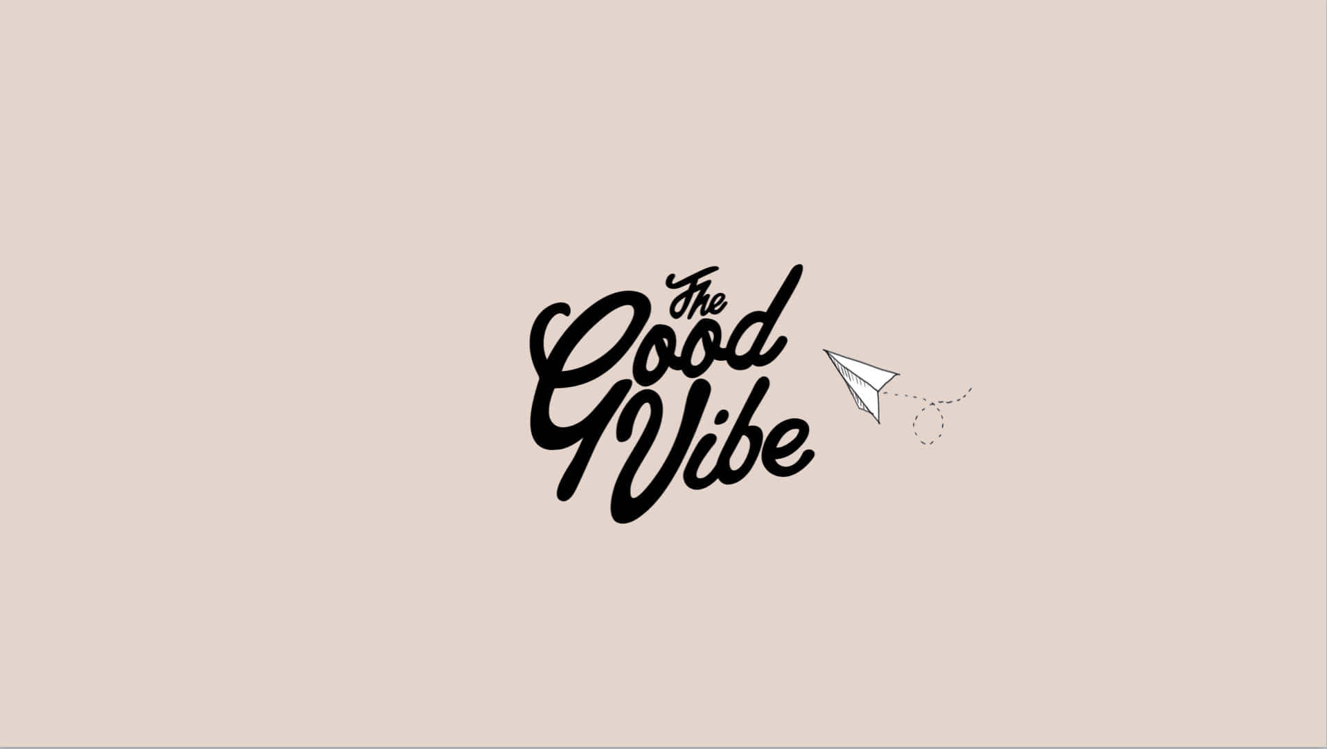 The Good Vibe Logo Background