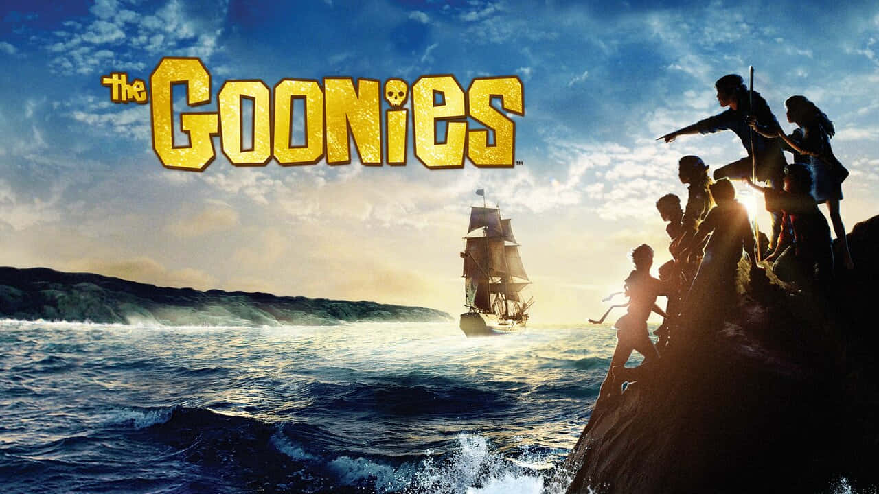 The Goonies Adventureat Sea Background