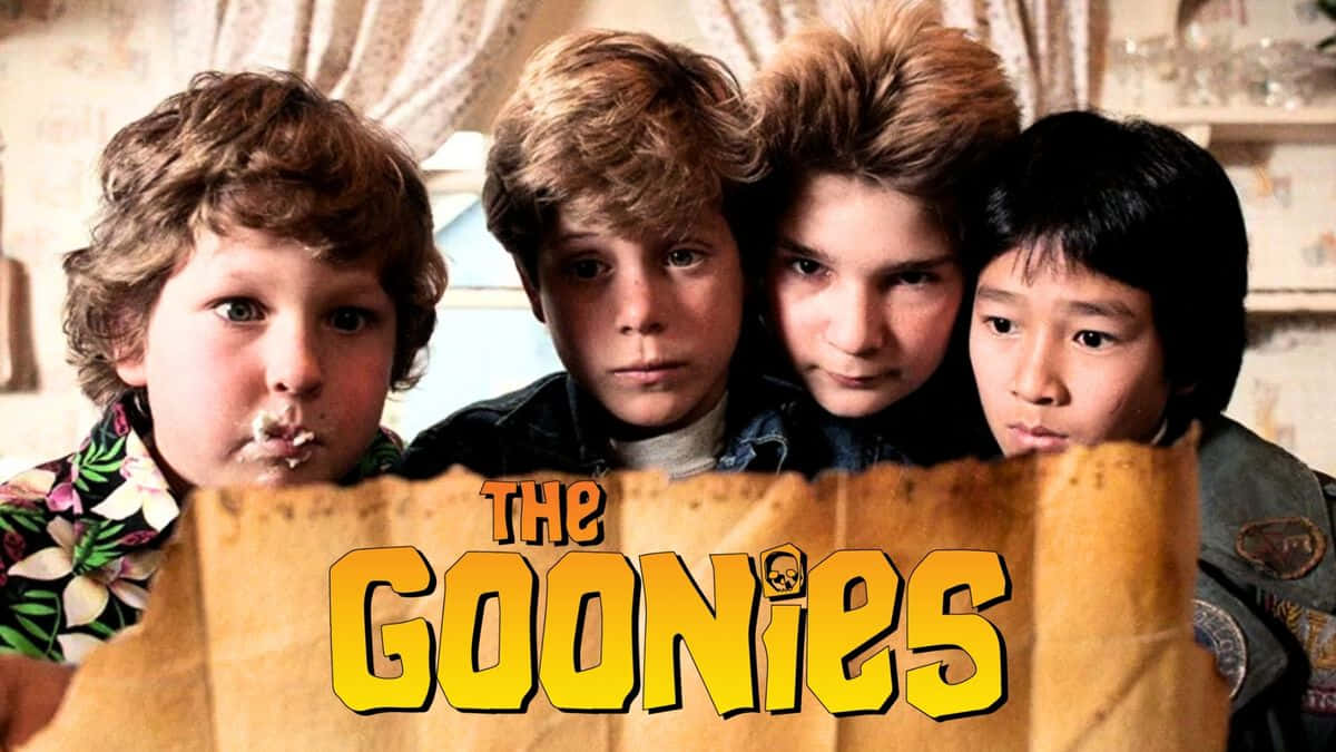 The Goonies Group Portrait Background