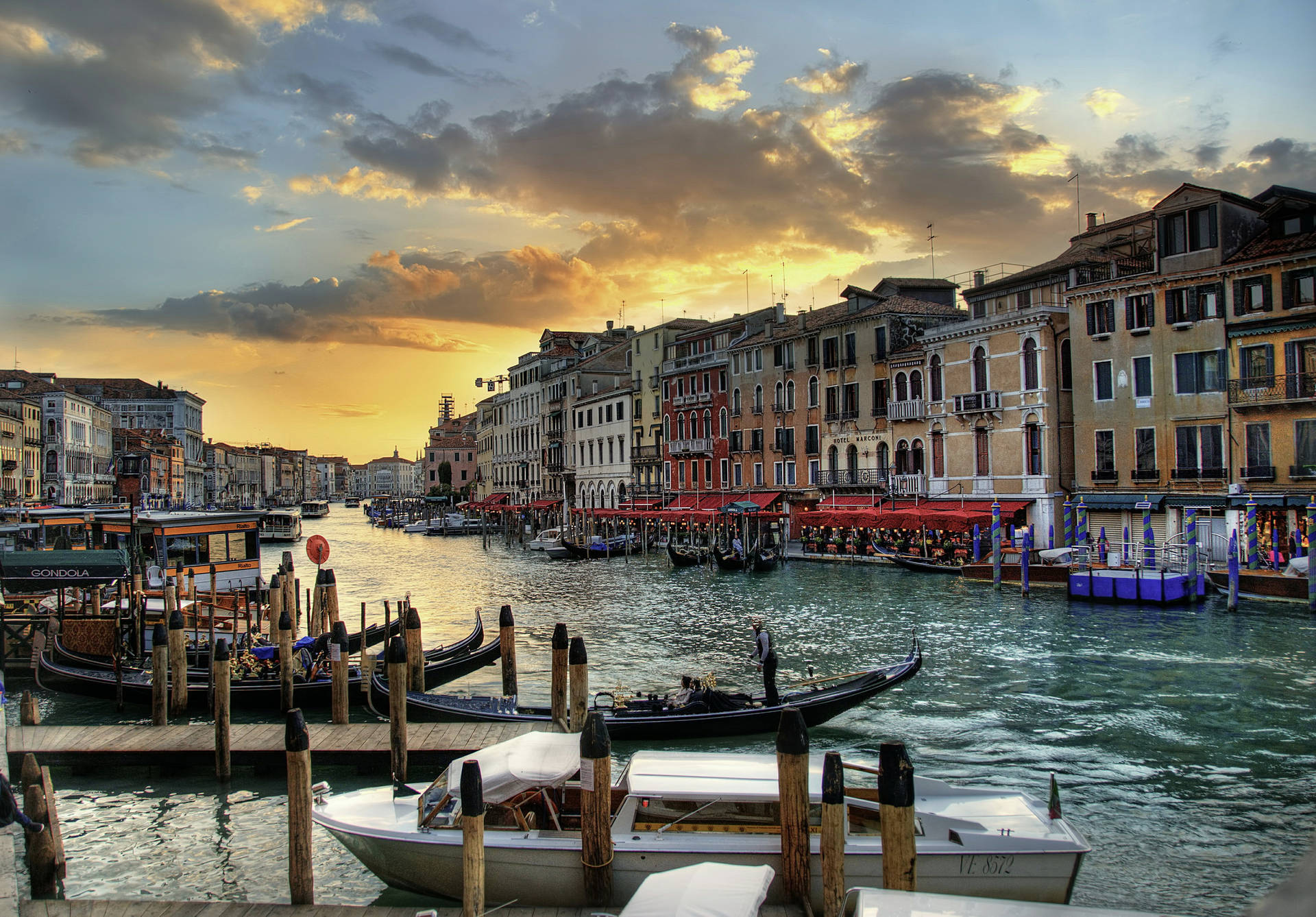 The Grand Canal Italy Background