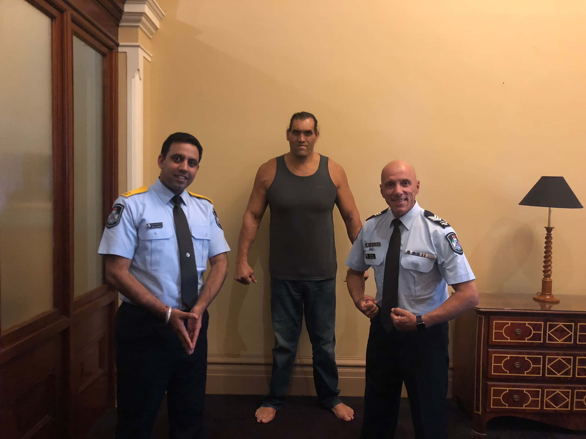 The Great Khali Queensland Police Service Background