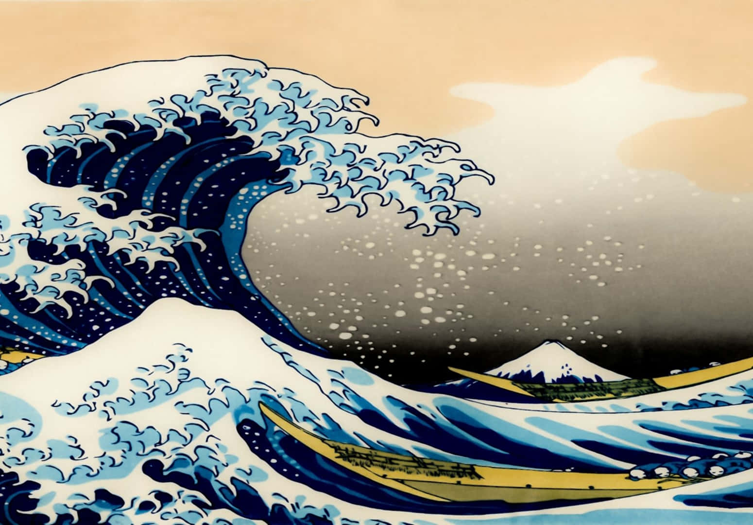 The Great Wave Digital Painting