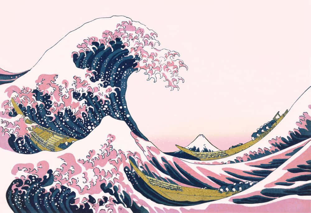 The Great Wave Off Kanagawa By Kazuo Tada